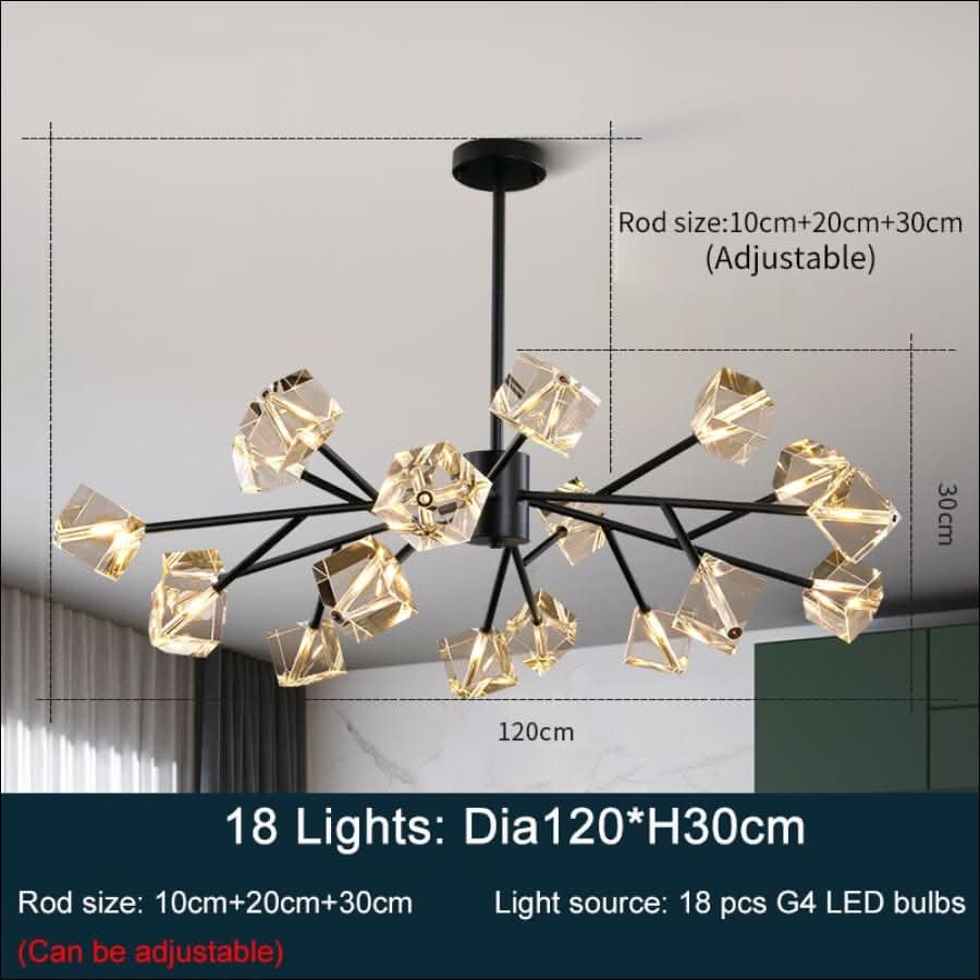 Chandelier - Prism's Shine Chandelier - hausgem