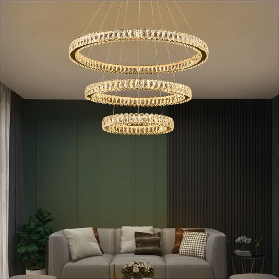 Chandelier - Queen's Ring Chandelier - hausgem