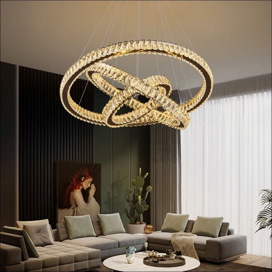 Chandelier - Queen's Ring Chandelier - hausgem