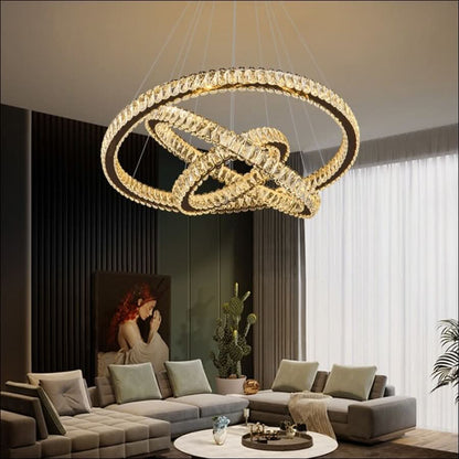 Chandelier - Queen's Ring Chandelier - hausgem