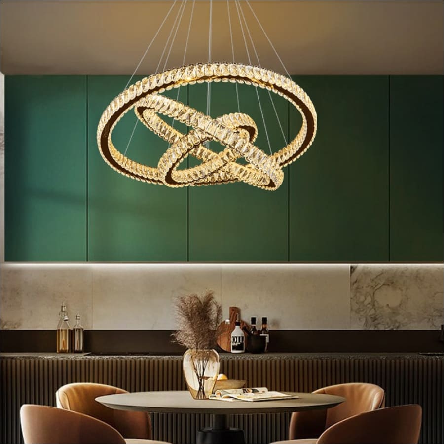 Queen’s Ring Chandelier - Dia60x40cm / Gold / Warm