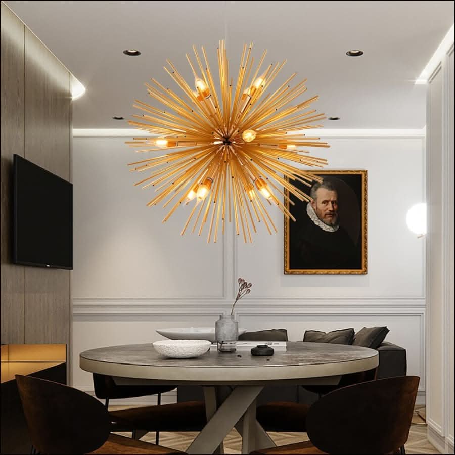Chandelier - Radiant Sun Chandelier - hausgem