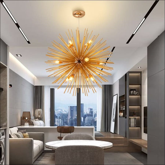 Chandelier - Radiant Sun Chandelier - hausgem