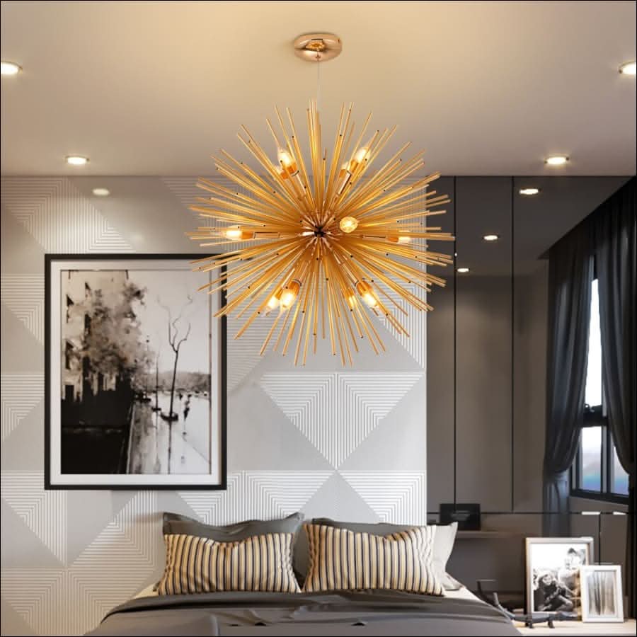Chandelier - Radiant Sun Chandelier - hausgem