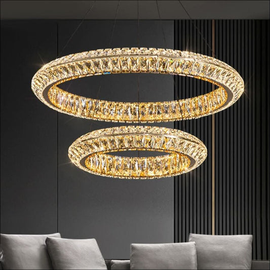 Chandelier - Royal Rings Chandelier - hausgem
