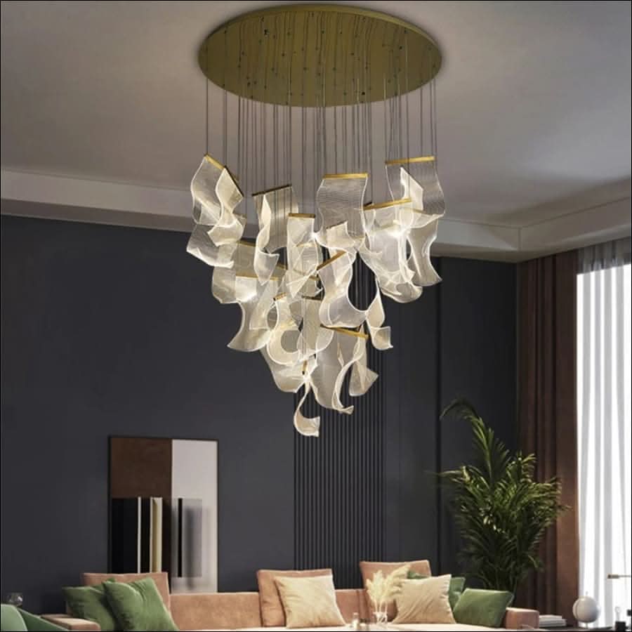 Chandelier - Selene - Floating Chandelier - hausgem