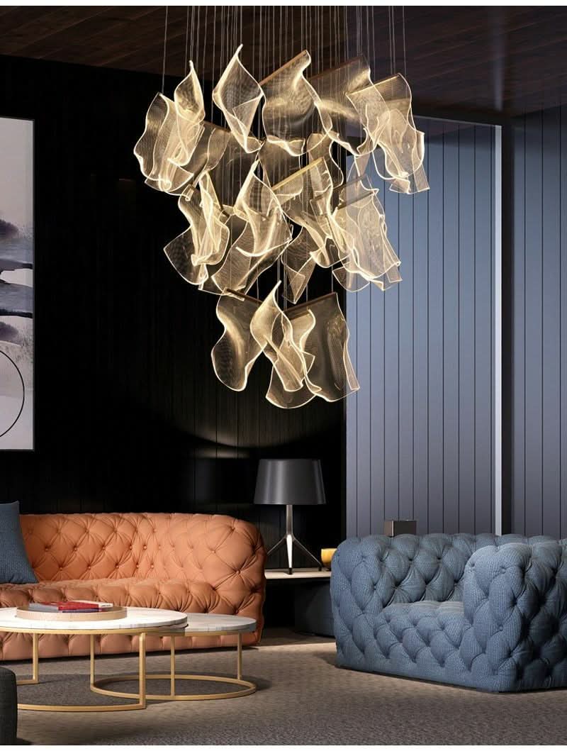 Chandelier - Selene - Floating Chandelier - hausgem