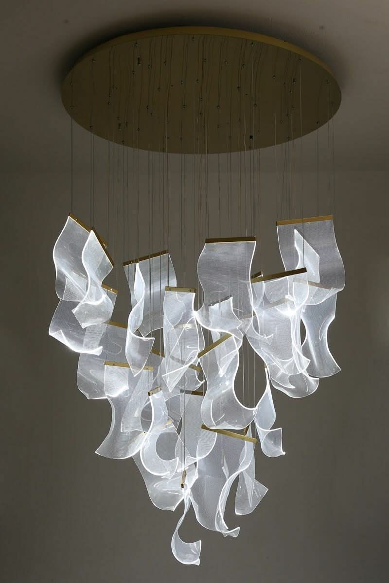 Chandelier - Selene - Floating Chandelier - hausgem