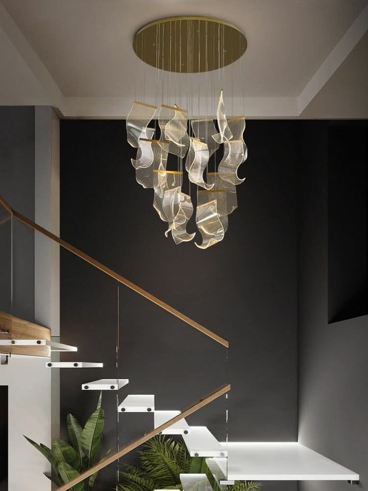 Chandelier - Selene - Floating Chandelier - hausgem