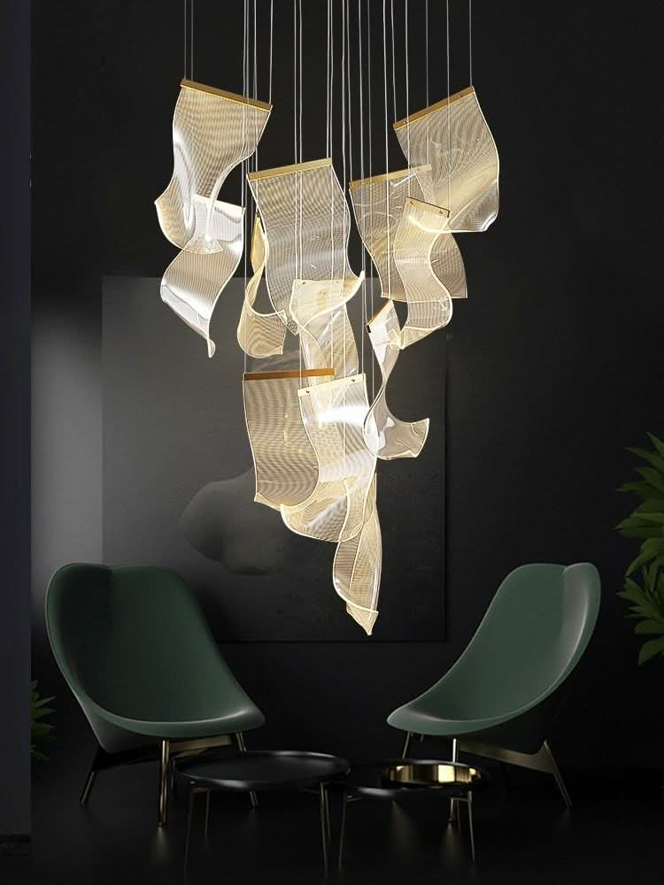 Chandelier - Selene - Floating Chandelier - hausgem