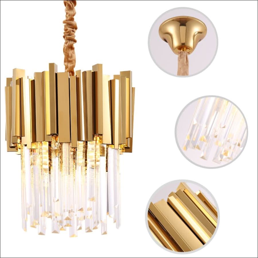 Chandelier - Shimmering Luxe Chandelier - hausgem
