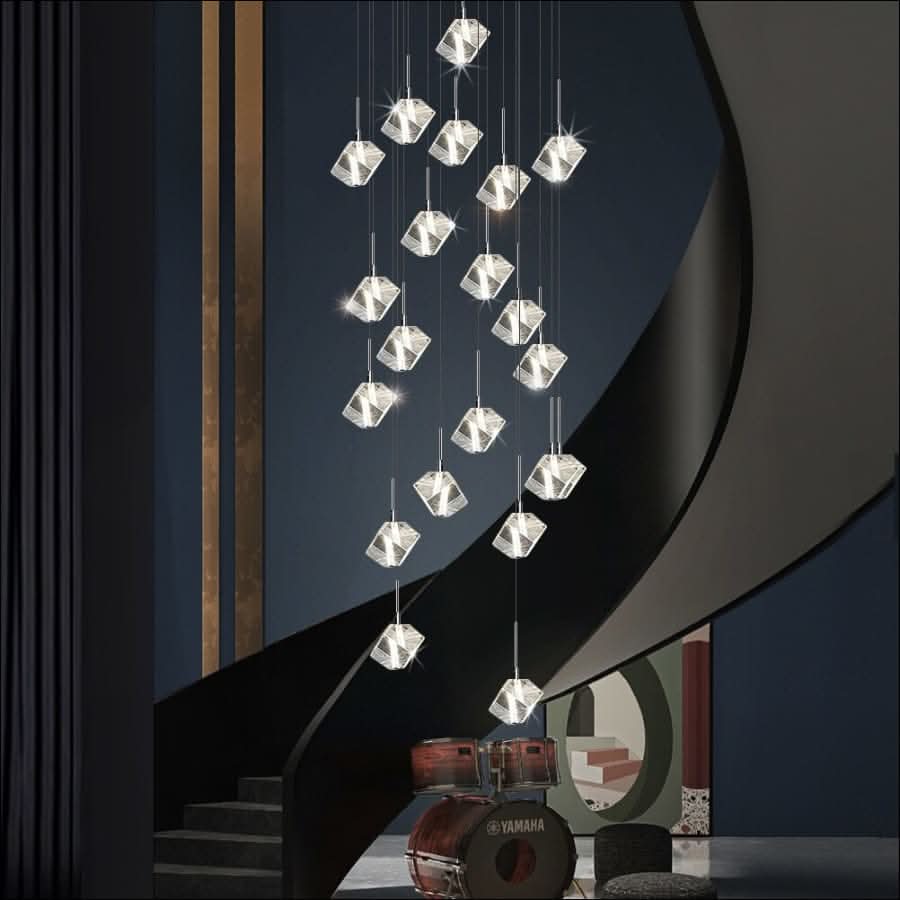 Chandelier - Shinning Starfall Chandelier - hausgem