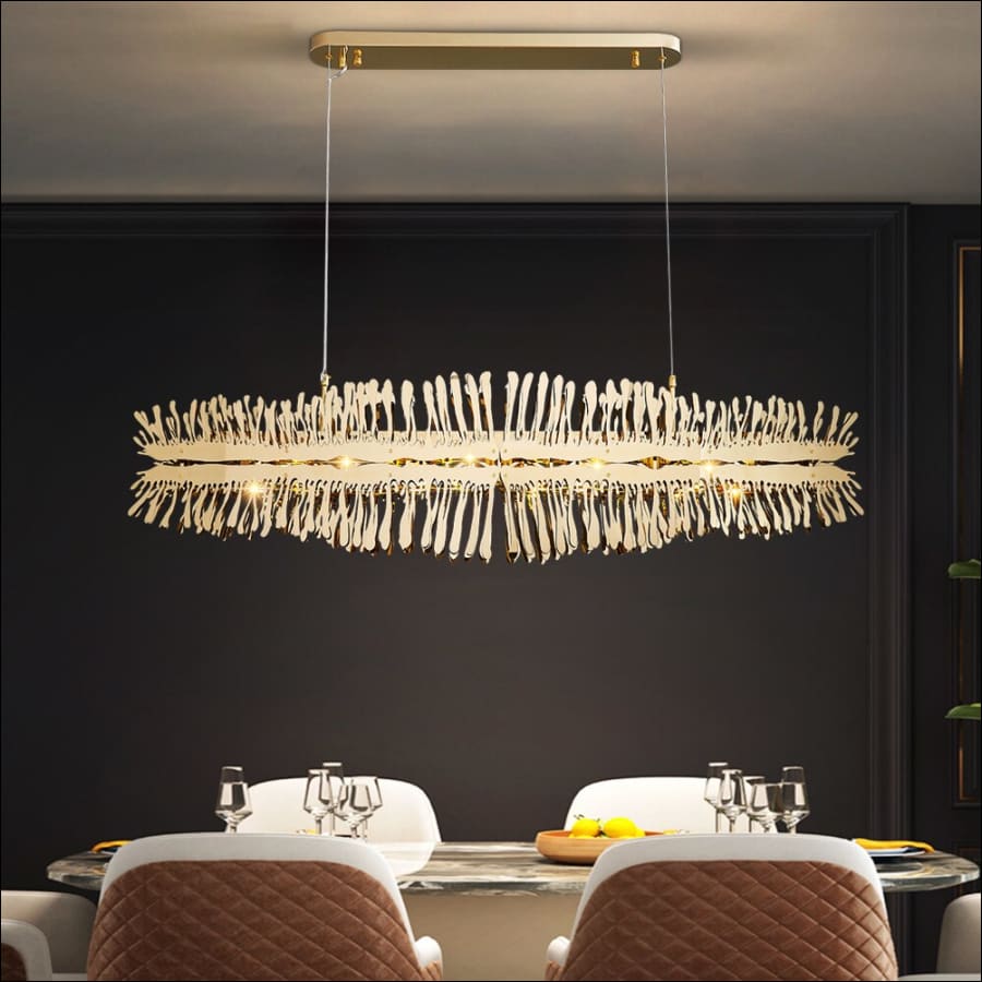 Steel Grass Chandelier - Chandelier - hausgem