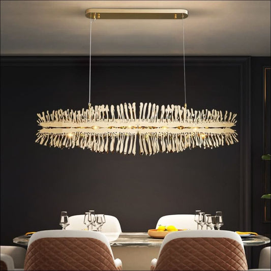 Chandelier - Steel Meadow Chandelier - hausgem