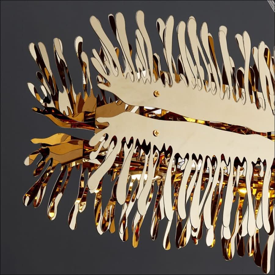 Chandelier - Steel Meadow Chandelier - hausgem