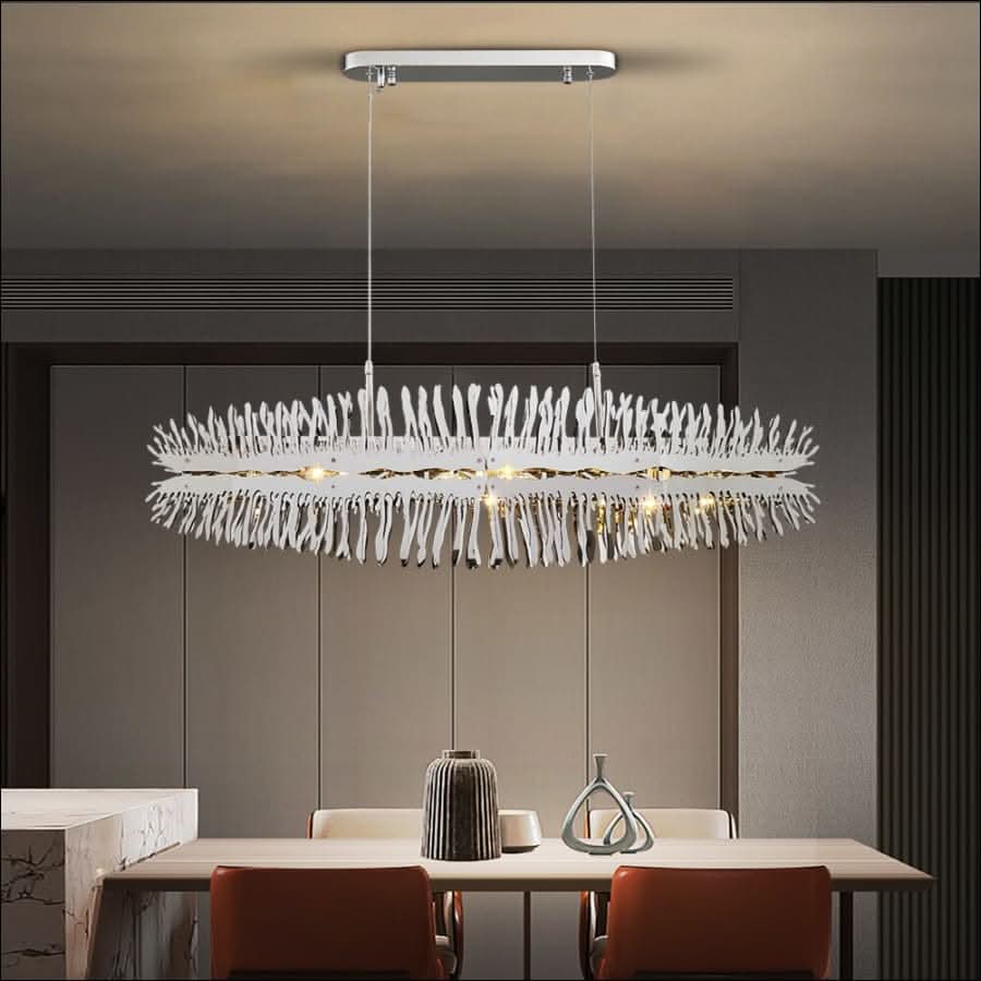 Chandelier - Steel Meadow Chandelier - hausgem