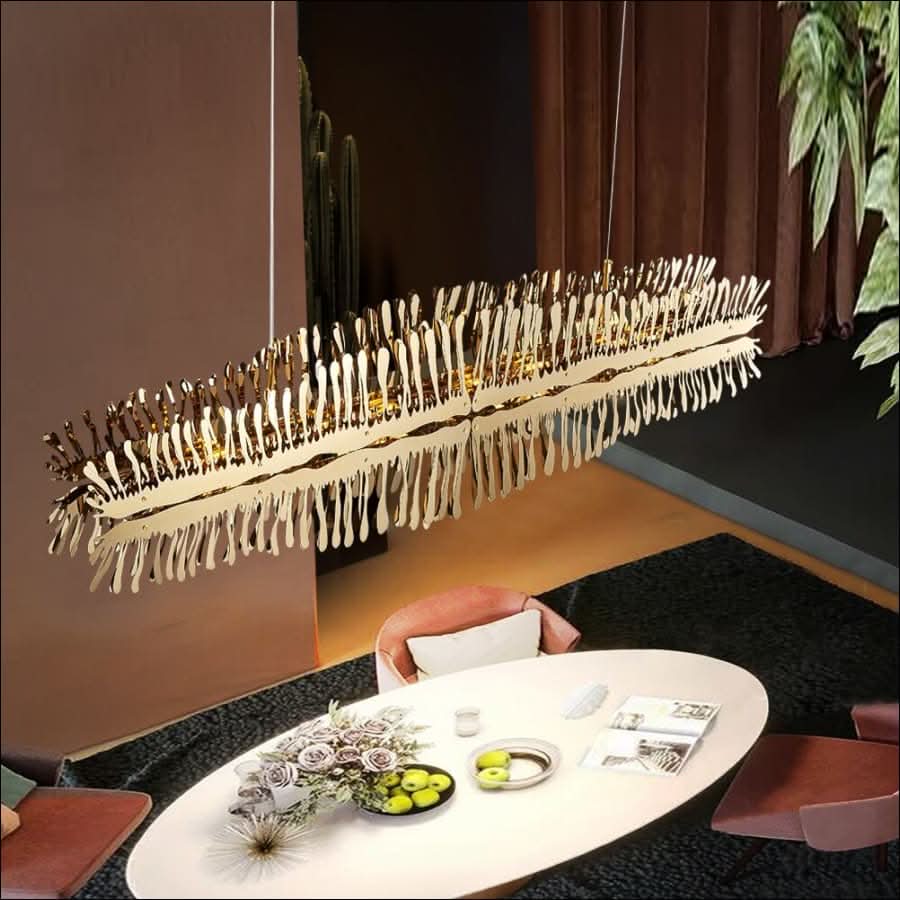 Chandelier - Steel Meadow Chandelier - hausgem