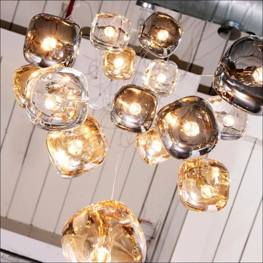 Chandelier - Tesla's Orbs Chandelier - hausgem