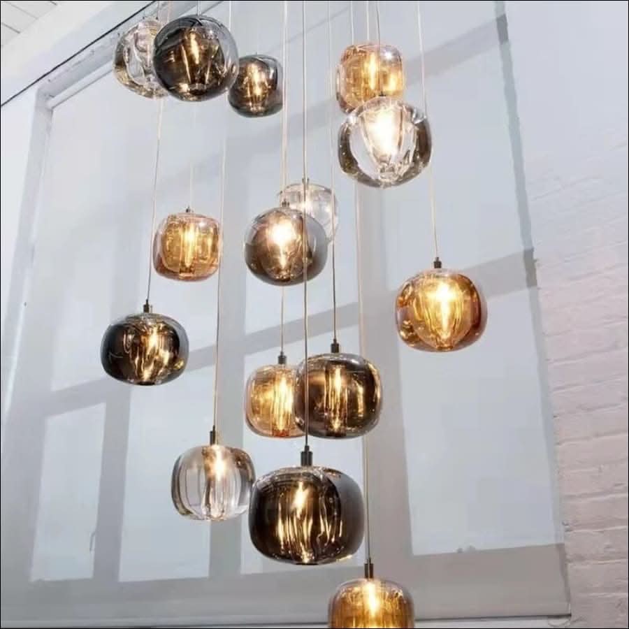 Chandelier - Tesla's Orbs Chandelier - hausgem