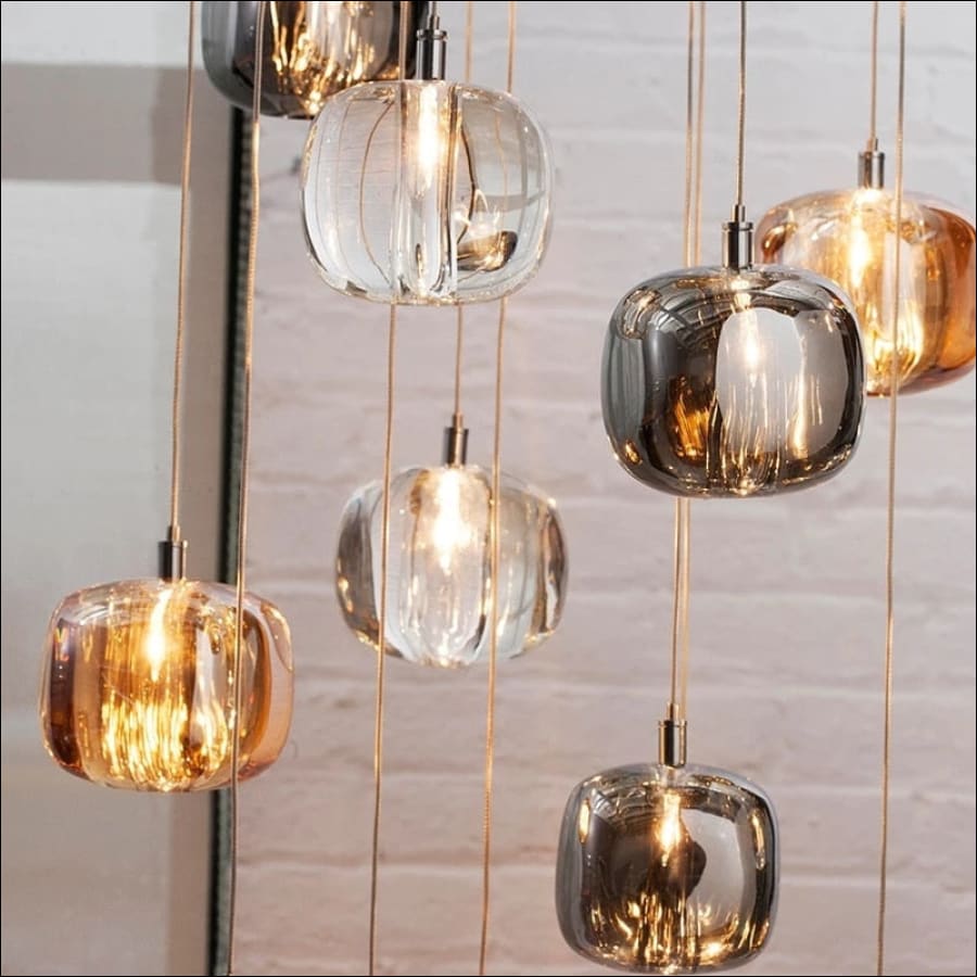 Tesla’s Orbs Chandelier - Dia100cm 30lights / Black / Cool