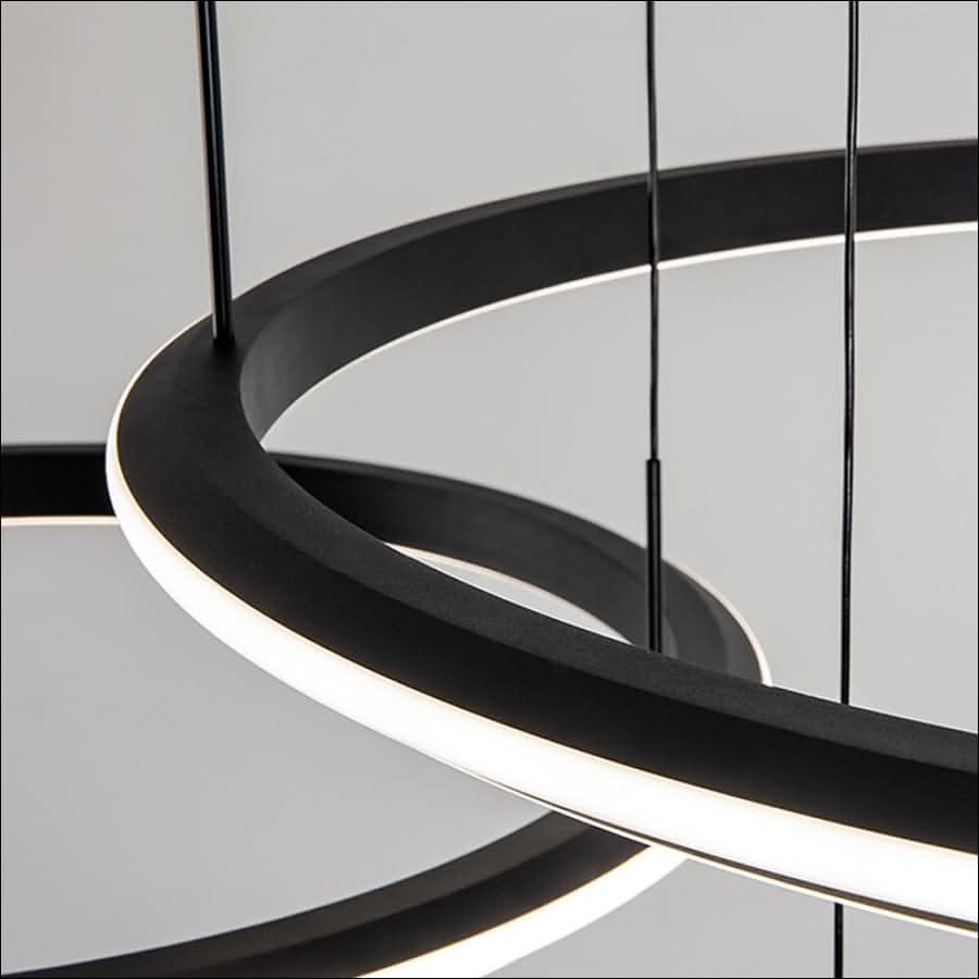 Chandelier - Triple Ring Chandelier - hausgem