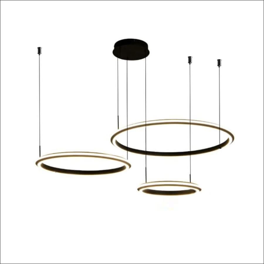 Chandelier - Triple Ring Chandelier - hausgem