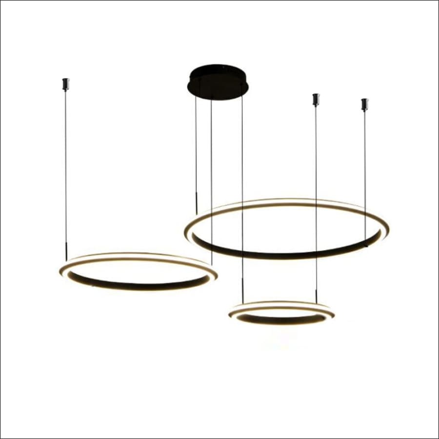 Triple Ring Chandelier - Chandelier - hausgem