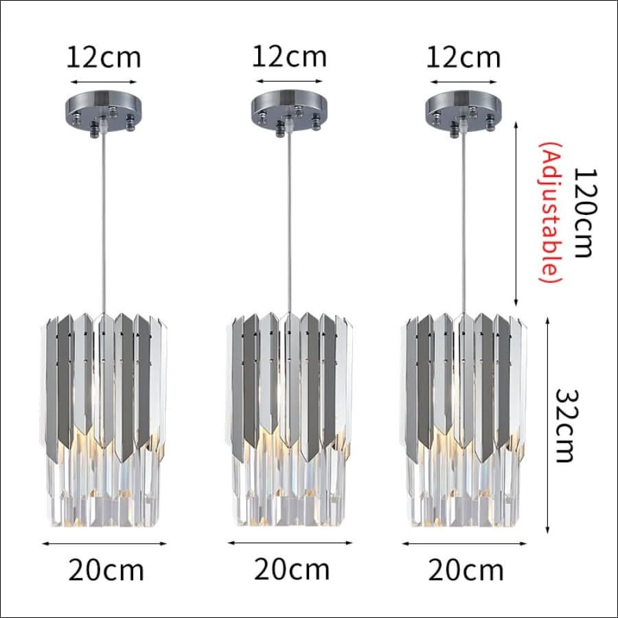 Chandelier - Triple Soilders Plated Chandelier - hausgem