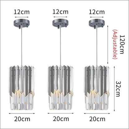 Chandelier - Triple Soilders Plated Chandelier - hausgem