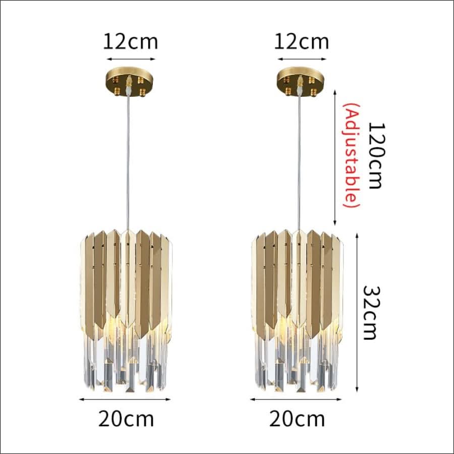 Chandelier - Triple Soilders Plated Chandelier - hausgem