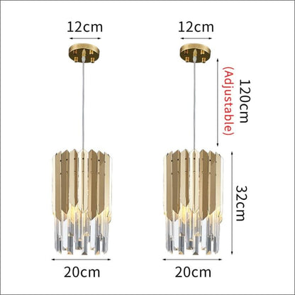 Chandelier - Triple Soilders Plated Chandelier - hausgem