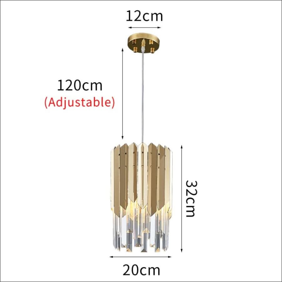 Chandelier - Triple Soilders Plated Chandelier - hausgem