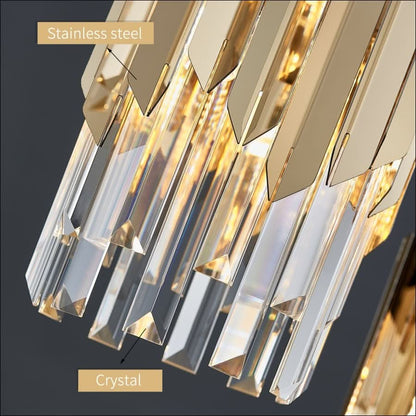 Chandelier - Triple Soilders Plated Chandelier - hausgem
