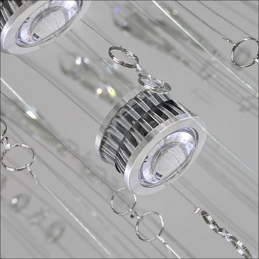 Chandelier - Villa Crystal Stair Chandelier - hausgem