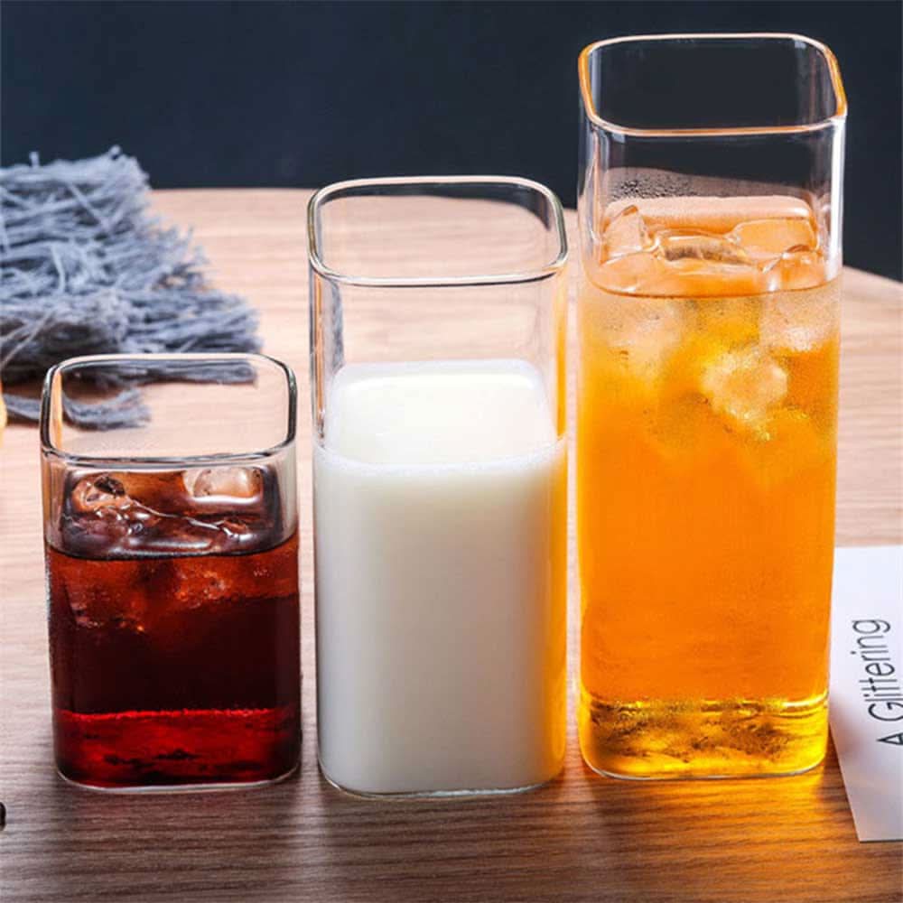 cup - Wilder - Square Glass Cup - hausgem