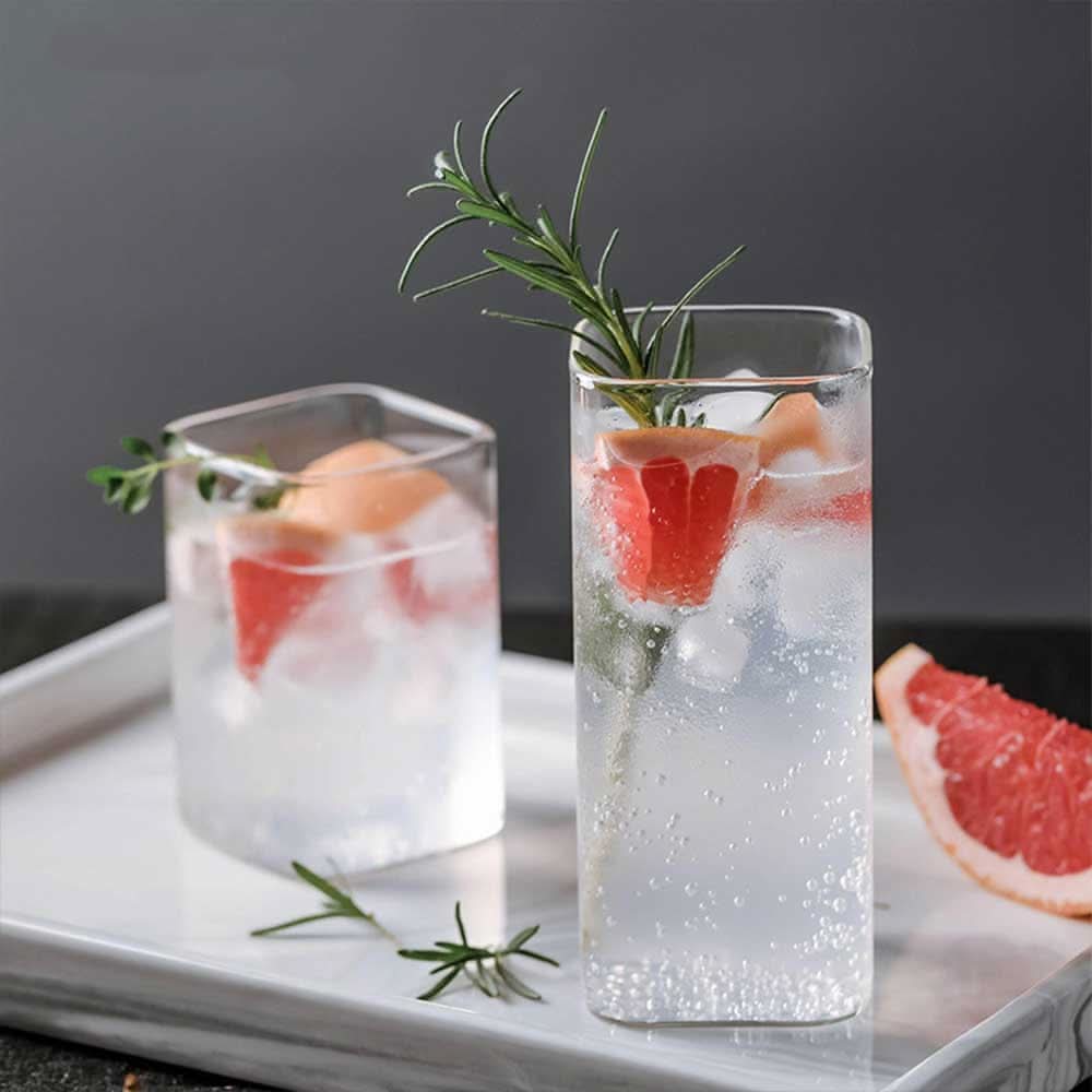 cup - Wilder - Square Glass Cup - hausgem