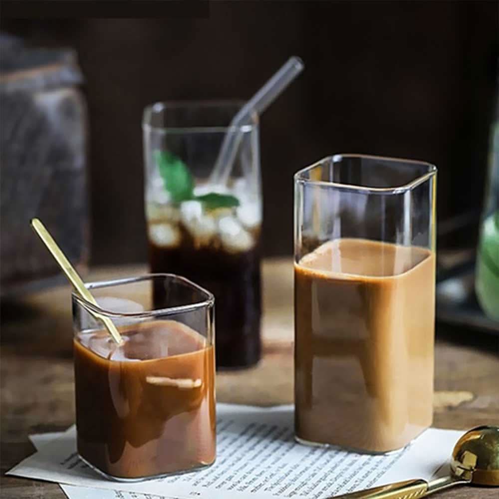 cup - Wilder - Square Glass Cup - hausgem