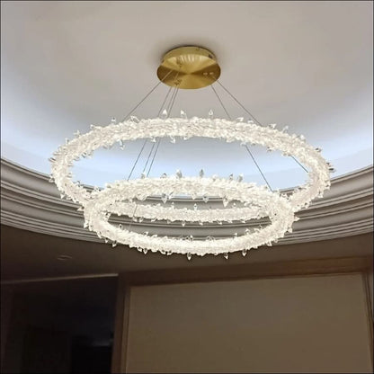 Chandelier - Winter's Ring Chandelier - hausgem