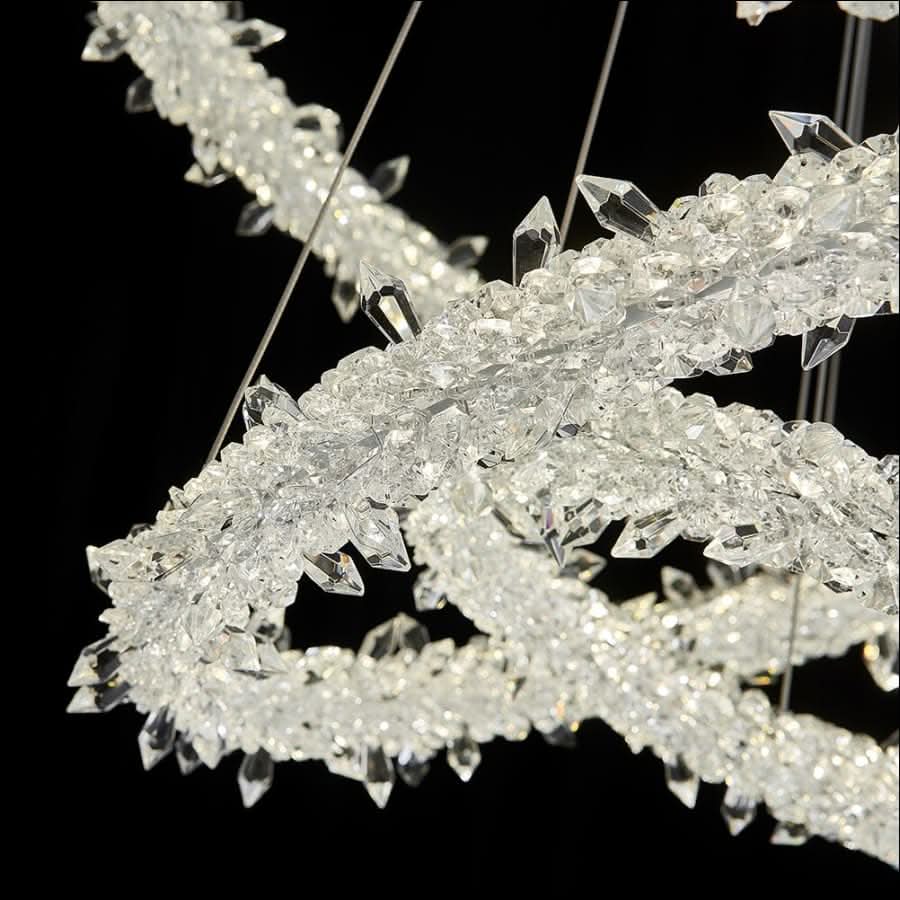 Chandelier - Winter's Ring Chandelier - hausgem