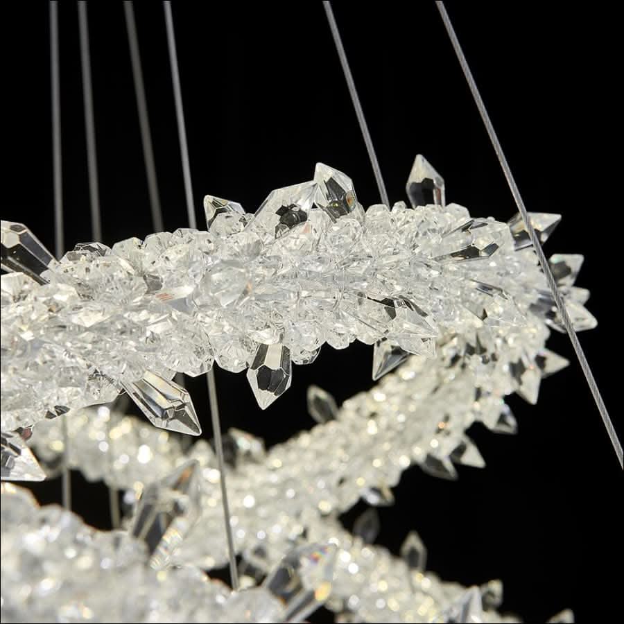 Chandelier - Winter's Ring Chandelier - hausgem