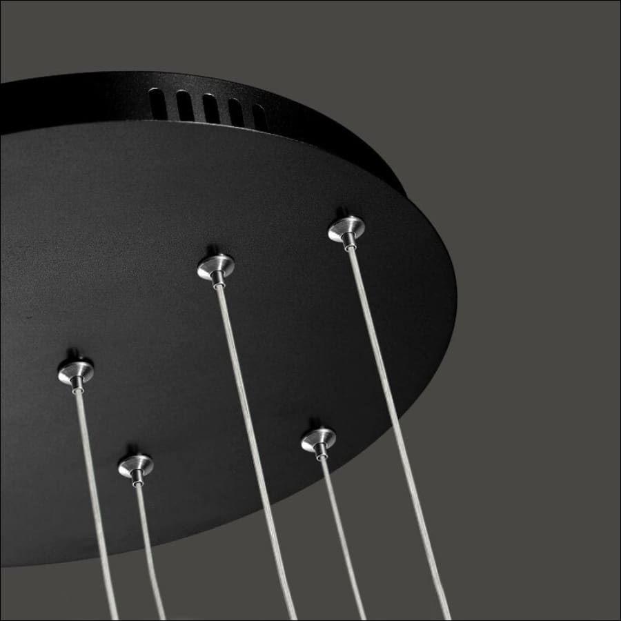 Texture Crystal Board Chandelier - grand chandelier - entry way chandelier - floating chandelier - hausgem - united states - close up of hardware and hangin chain cable
