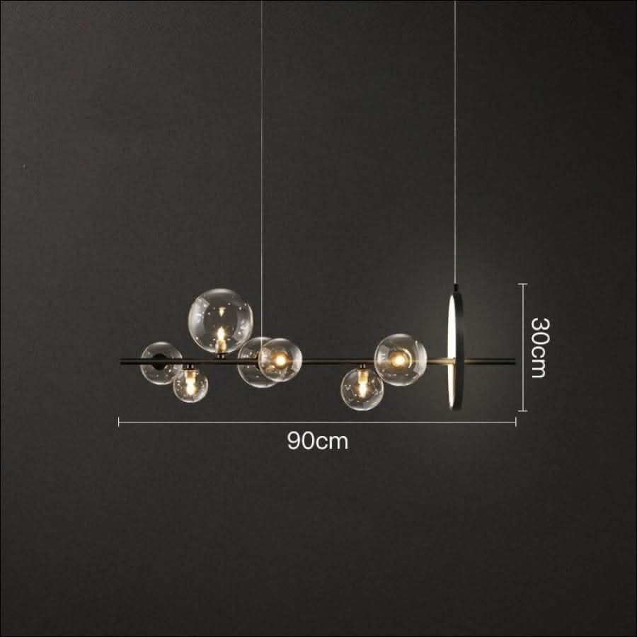 Chandelier - Zia - Modern Glass Bubble Chandelier - hausgem